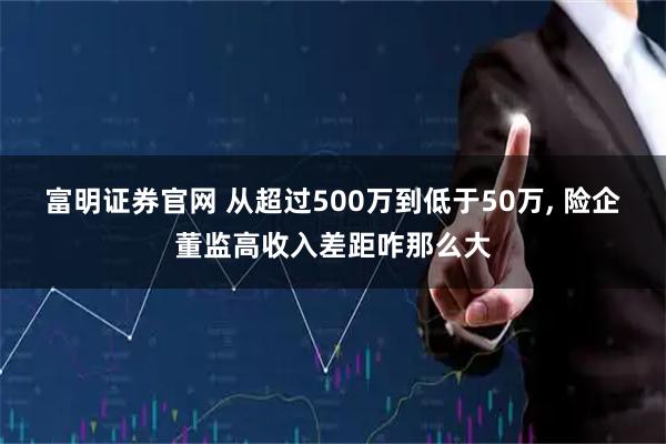 富明证券官网 从超过500万到低于50万, 险企董监高收入差距咋那么大